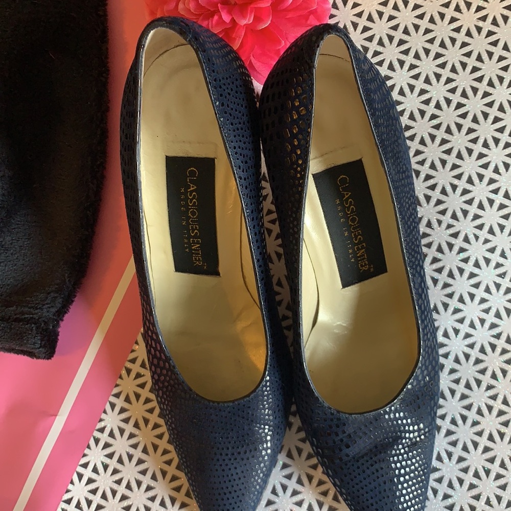 Classifies Entier Blue Patterned Shoes - image 8